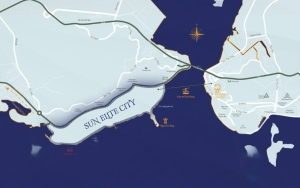 Vị trí dự án Sun Porto Hạ Long kết nối trực tiếp với hệ sinh thái du lịch và hạ tầng trọng điểm